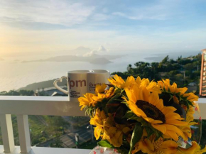 IRPM T1#Aspen21 CozyCondotel with BALCONY, 18th fl, TAAL VOLCANO & LAKE View, Tagaytay